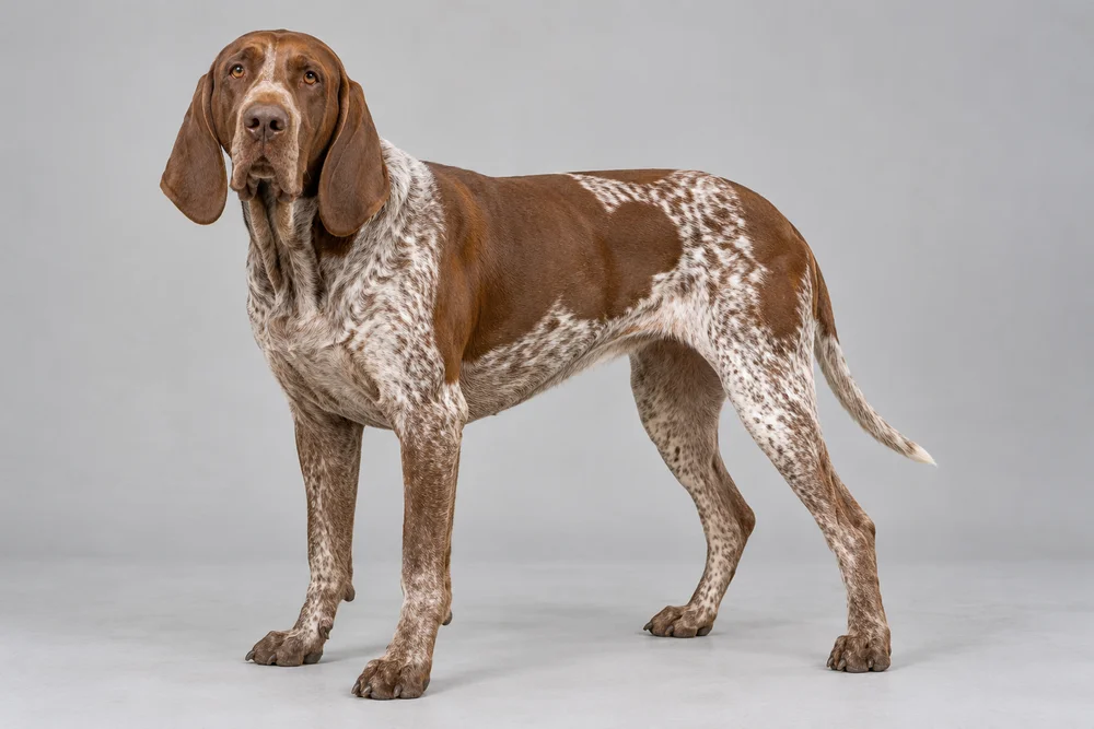 French Pointing Dog - Gascogne Type · AI-generated reference image. It will be replaced when a real photograph is found.
