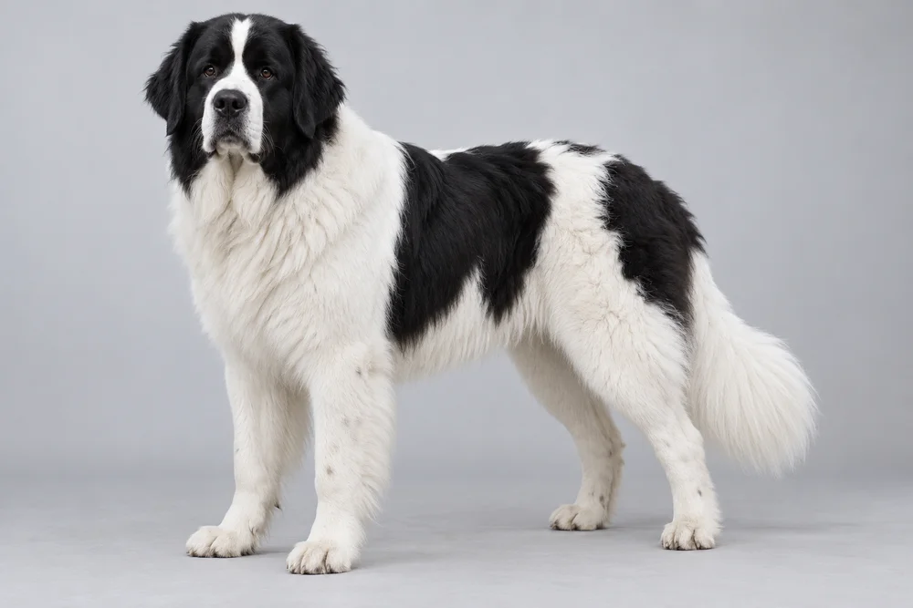 Landseer (European Continental Type) · AI-generated reference image. It will be replaced when a real photograph is found.
